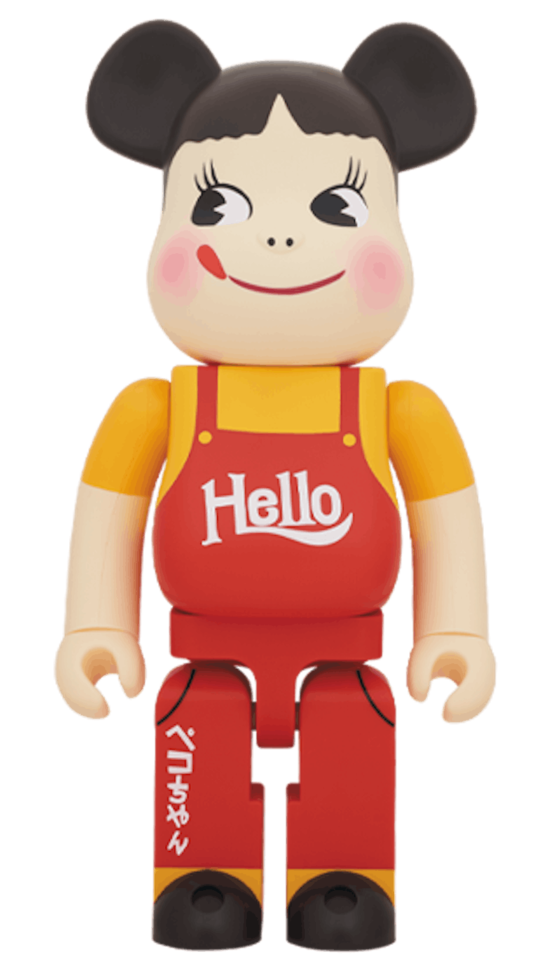 Bearbrick Peko-chan Vintage HELLO 1000%