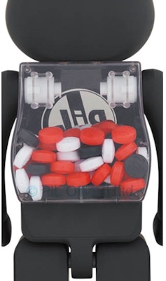 Bearbrick PiL 100% & 1000% Set Lookbook Bearbrick PiL 100% & 1000% Set