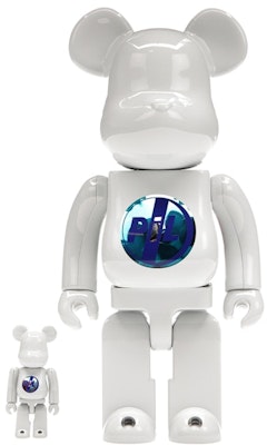 Bearbrick PiL 100% & 400% Set Chrome Ver. Buy Bearbrick PiL 100% & 400% Set Chrome Ver.