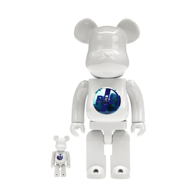Bearbrick PiL 100% & 400% Set Chrome Ver.