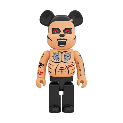 Bearbrick Punk Drunkers Tattoo Guy 1000% Multi