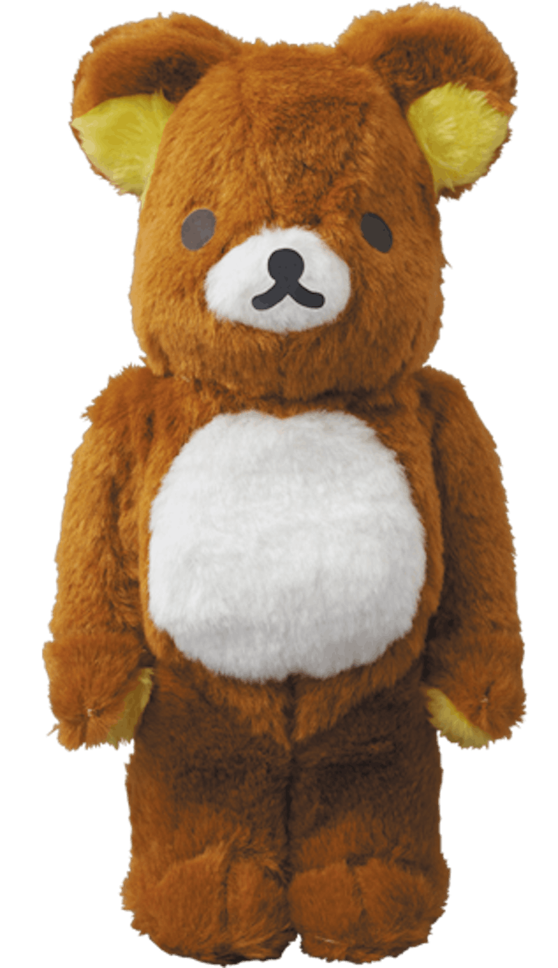 Bearbrick Rilakkuma (Costume Version) 400% Brown