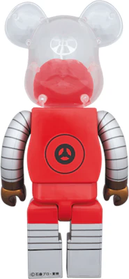 Bearbrick 机器人康夫 1000% 红色/灰色 Order Bearbrick 机器人康夫 1000% 红色/灰色
