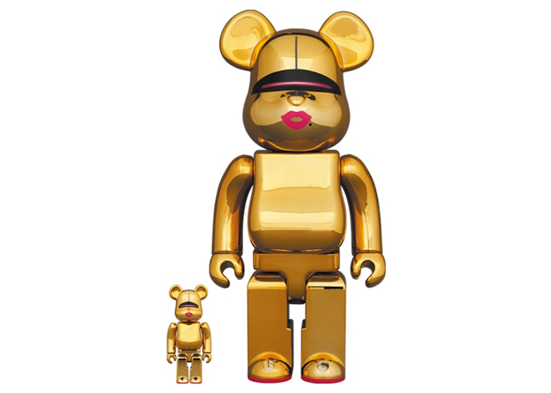 Buy Bearbrick Sorayama x 2G 100% & 400% Set Emas Ver.