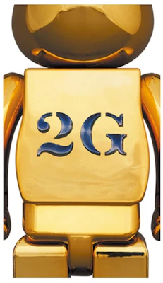 Bearbrick Sorayama x 2G Set Emas Ver. 100% & 400% Lookbook Bearbrick Sorayama x 2G Set Emas Ver. 100% & 400%