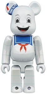 Bearbrick Stay Puft Hombre de Malvavisco Set 100% & 400% Versión Blanco Cromo. Order Bearbrick Stay Puft Hombre de Malvavisco Set 100% & 400% Versión Blanco Cromo.