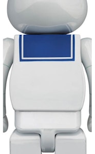 Bearbrick Stay Puft Hombre de Malvavisco Set 100% & 400% Versión Blanco Cromo. Lookbook Bearbrick Stay Puft Hombre de Malvavisco Set 100% & 400% Versión Blanco Cromo.