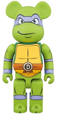 Bearbrick Teenage Mutant Ninja Turtles Donatello 1000% Patung Mainan Buy Bearbrick Teenage Mutant Ninja Turtles Donatello 1000% Patung Mainan
