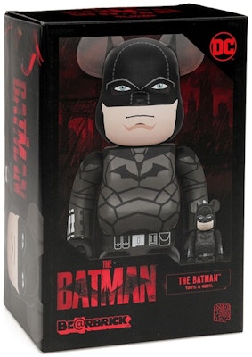 Bearbrick The Batman 100% & 400% Set Shop Bearbrick The Batman 100% & 400% Set