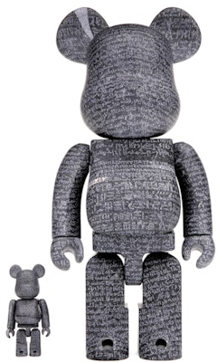 Bearbrick The British Museum (The Rosetta Stone) 100% & 400% Set Buy Bearbrick The British Museum (The Rosetta Stone) 100% & 400% Set