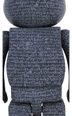 Bearbrick The British Museum (The Rosetta Stone) 1000% Order Bearbrick The British Museum (The Rosetta Stone) 1000%