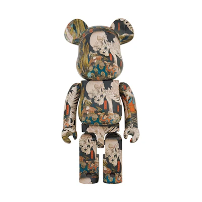 Bearbrick Utagawa Kuniyoshi (The Haunted Old Palace at Soma) 1000%