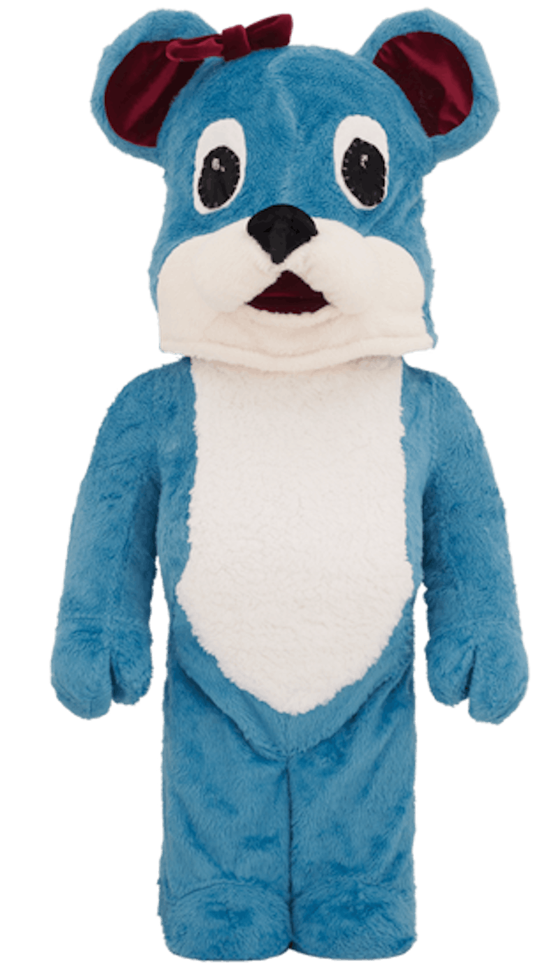 Buy Bearbrick World Wide Tour 2 Muveil Osaka 1000% Biru