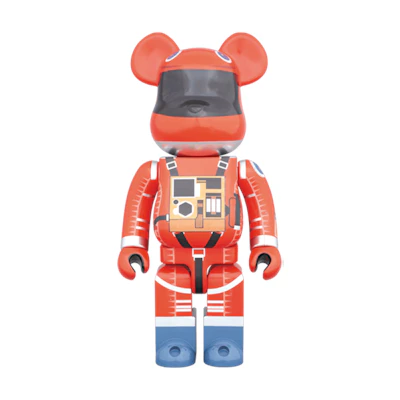 Bearbrick 2001 A Space Odyssey Space Suit 1000% Orange
