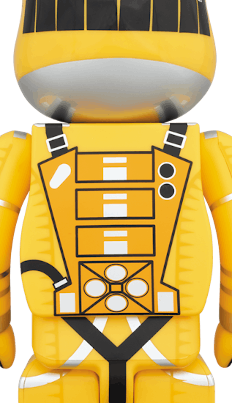 Bearbrick 2001 A Space Odyssey Space Suit 1000% Yellow 圖 2