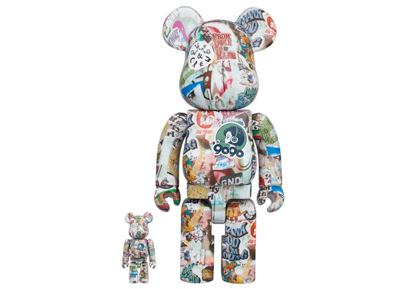 Bearbrick x 9090 x S.H.I.P & Crew 100% & 400% Set