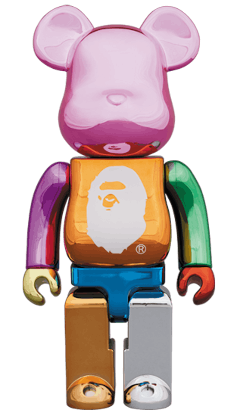 Buy Bearbrick x A Bathing Ape 25周年 400% 多色版