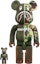 Buy Bearbrick x A Bathing Ape x Readymade 100% y 400% Set 'Oliva'