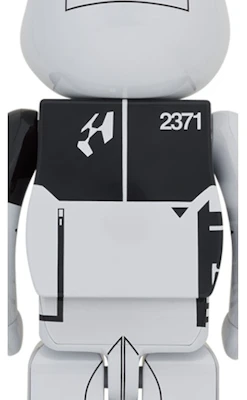 Bearbrick x Acronym 1000% 白色鉻 Order Bearbrick x Acronym 1000% 白色鉻