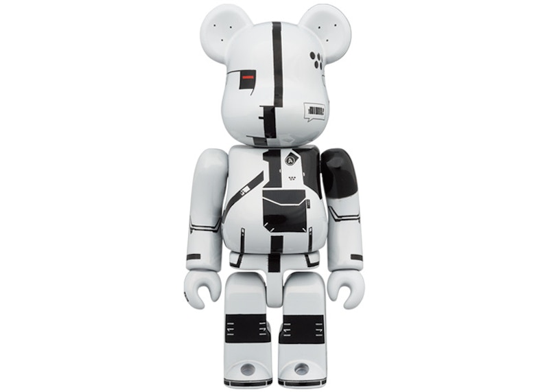 Order Bearbrick x Acronym 白色镀铬 100% & 400% 套装
