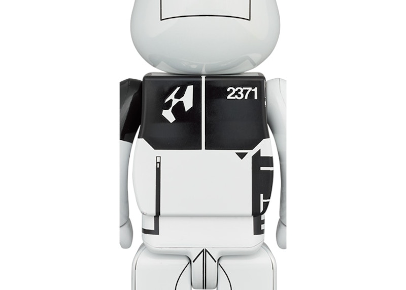 Lookbook Bearbrick x Acronym 白色镀铬 100% & 400% 套装