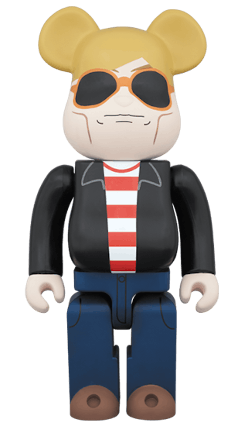 Bearbrick x Andy Warhol 60's Style 1000% Multi