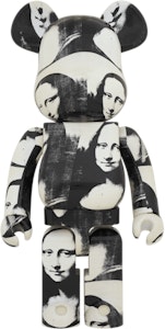 Bearbrick x 安迪·沃荷 "雙重蒙娜麗莎" 1000% 白色/黑色 Buy Bearbrick x 安迪·沃荷 "雙重蒙娜麗莎" 1000% 白色/黑色