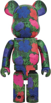 Bearbrick x Andy Warhol "Flowers" 1000% Buy Bearbrick x Andy Warhol "Flowers" 1000%