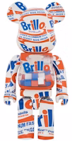 Bearbrick x Andy Warhol Brillo (2022) 1000% Bearbrick x Andy Warhol Brillo (2022) 1000%