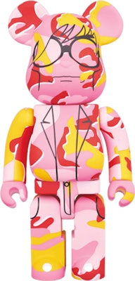 Bearbrick x Andy Warhol Camo Version 1000% Multi Buy Bearbrick x Andy Warhol Camo Version 1000% Multi