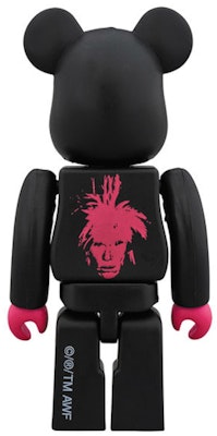 Bearbrick x Andy Warhol DesignerCon 100% Black/Pink Order Bearbrick x Andy Warhol DesignerCon 100% Black/Pink