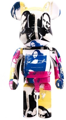 Bearbrick x Andy Warhol Double Mona Lisa 1000% Multicolor Buy Bearbrick x Andy Warhol Double Mona Lisa 1000% Multicolor