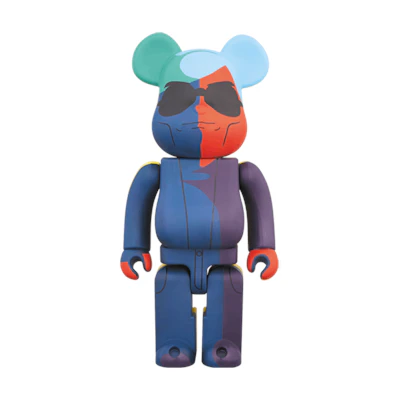 Bearbrick Andy Warhol Silk Screen 1000% Multi