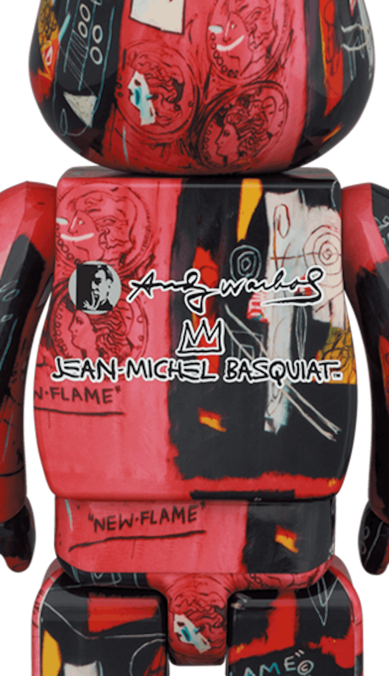 Order Bearbrick x Andy Warhol x Jean-Michel Basquiat #1 100% & 400% Set