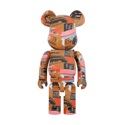 Bearbrick Andy Warhol Jean-Michel Basquiat #2 1000%