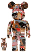Bearbrick x Andy Warhol x Jean-Michel Basquiat #2 100% & 400% Set Bearbrick x Andy Warhol x Jean-Michel Basquiat #2 100% & 400% Set