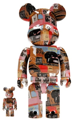 Bearbrick x Andy Warhol x Jean-Michel Basquiat #2 100% & 400% Set Buy Bearbrick x Andy Warhol x Jean-Michel Basquiat #2 100% & 400% Set