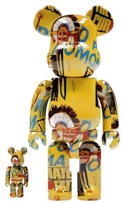 Bearbrick x Andy Warhol x Jean-Michel Basquiat #3 100% & 400% Set Buy Bearbrick x Andy Warhol x Jean-Michel Basquiat #3 100% & 400% Set