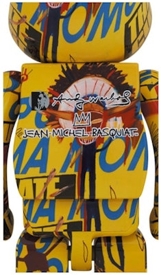 Bearbrick x Andy Warhol x Jean-Michel Basquiat #3 1000% Order Bearbrick x Andy Warhol x Jean-Michel Basquiat #3 1000%