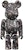 Bearbrick x Anever 100% & 400% Set Black
