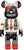 Bearbrick x Anna Sui 1000% Red/Beige