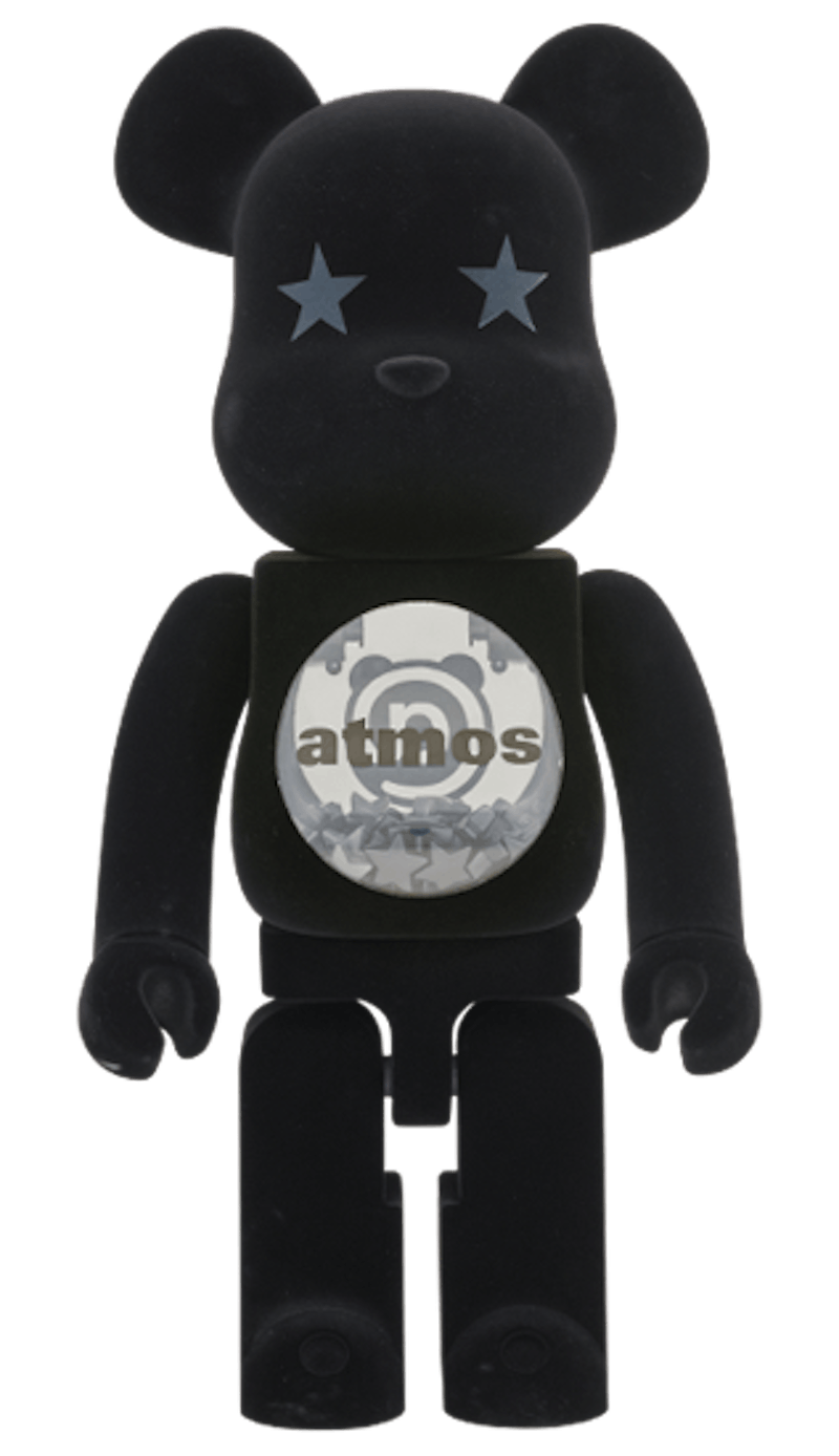 Bearbrick x atmos 1000% Black