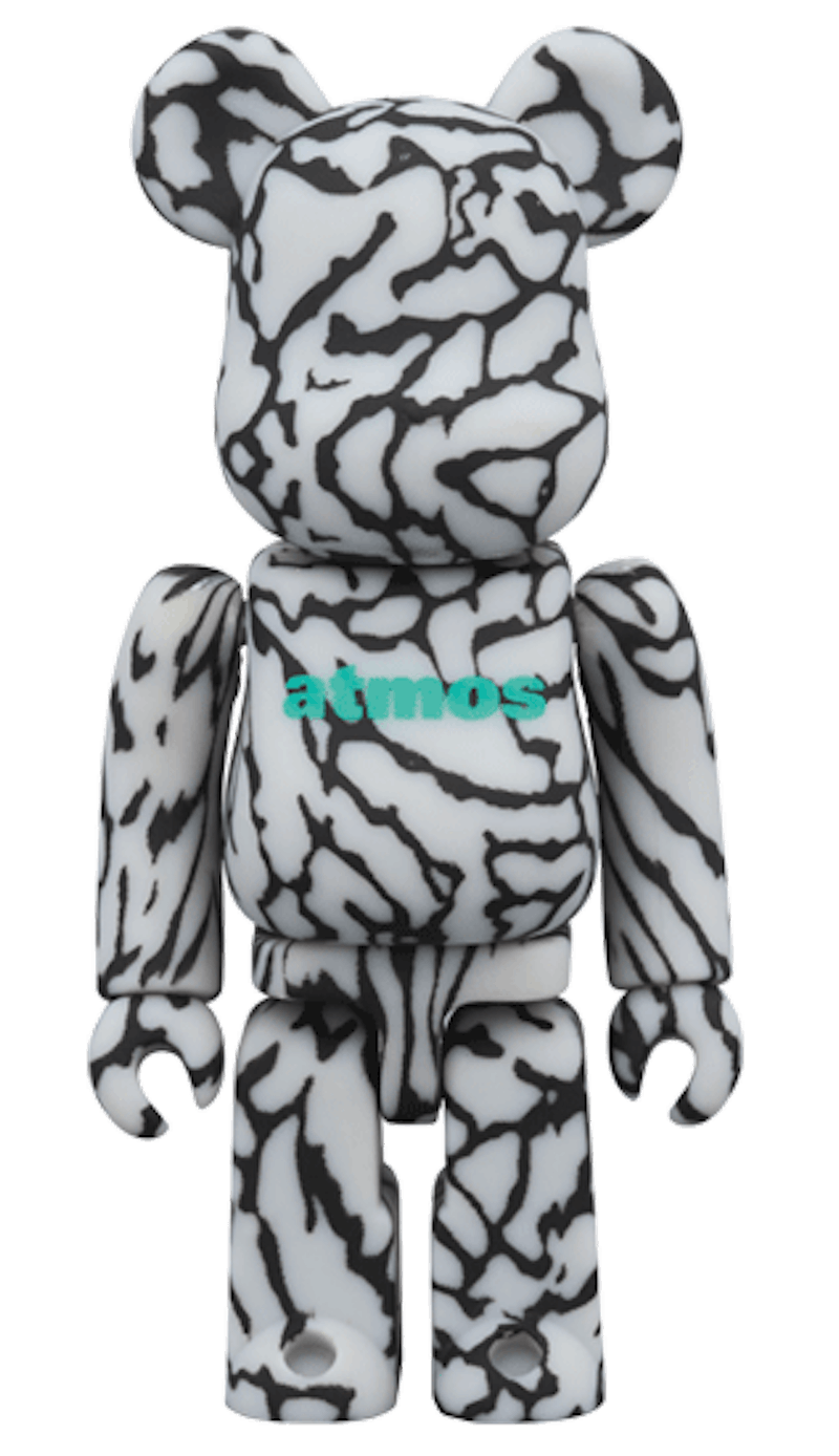Order Bearbrick x atmos 100% & 400% Set 'Abu-abu'
