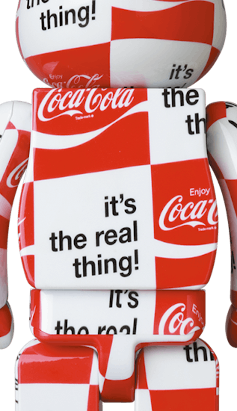 Order ベアブリック atmos×コカ・コーラ 1000% チェッカー
