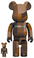 Bearbrick x atmos x Sean Wotherspoon 100% & 400% Set 'Brown' Bearbrick x atmos x Sean Wotherspoon 100% & 400% Set 'Brown'