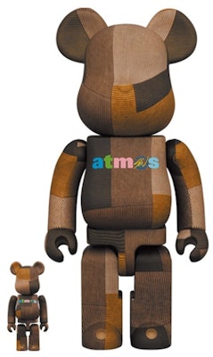 ベアブリック atmos×Sean Wotherspoon 茶 100%&400% 597379 Buy ベアブリック atmos×Sean Wotherspoon 茶 100%&400% 597379