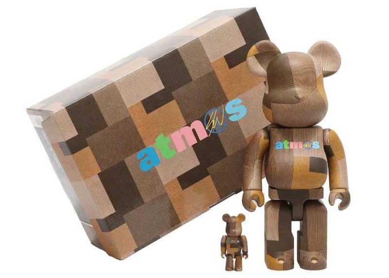 Shop ベアブリック atmos×Sean Wotherspoon 茶 100%&400% 597379