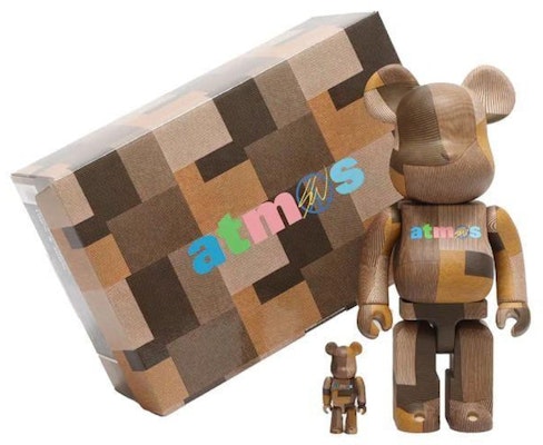 ベアブリック atmos×Sean Wotherspoon 茶 100%&400% 597379 Shop ベアブリック atmos×Sean Wotherspoon 茶 100%&400% 597379