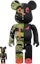 Buy Bearbrick x atmos x Staple #2 100% & 400% Set 'Hitam Hijau'