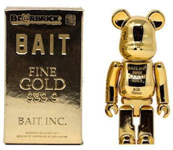 ベアブリック x ベイト 金塊 100% ゴールド
Buy ベアブリック x ベイト 金塊 100% ゴールド